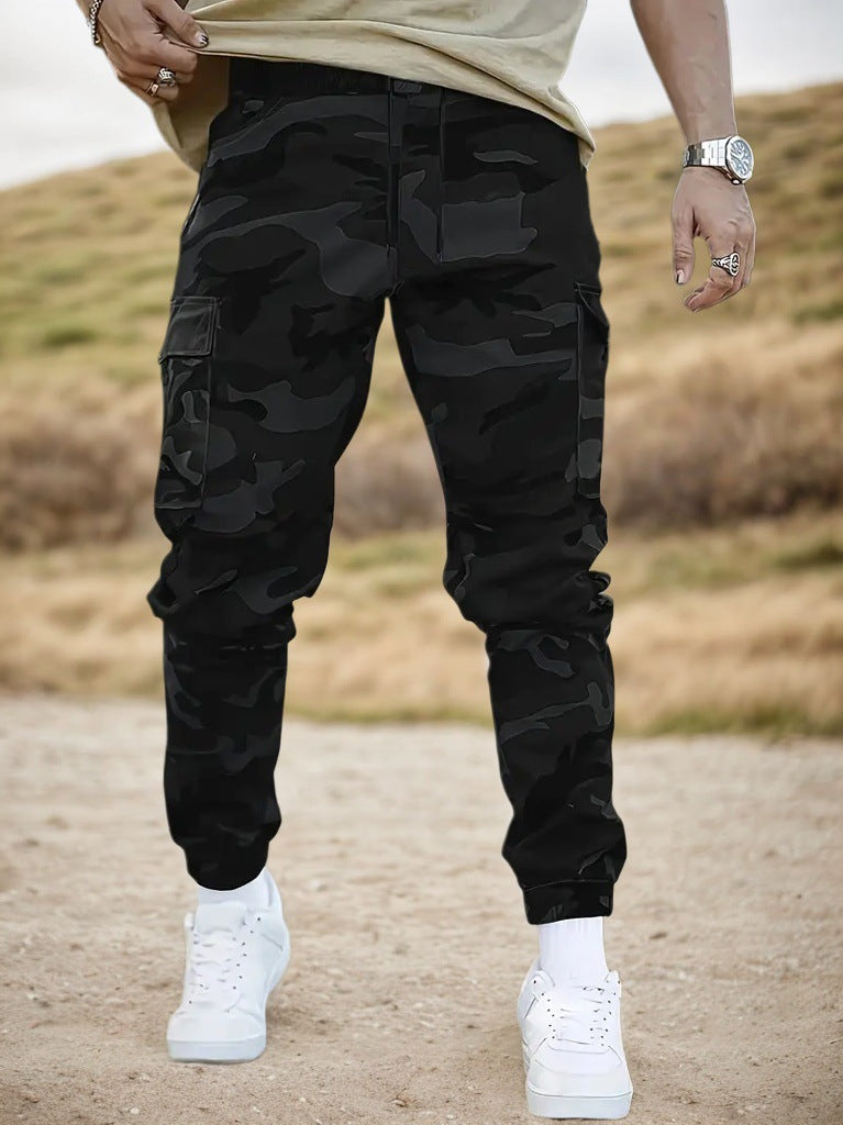 【XXS-3XL】🛠️ SLEVA 50 %! 👖 Odolné taktické pracovní kalhoty – směs nylonu a bavlny, mnoho funkčních kapes, ideální pro práci venku 🌲