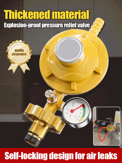 🏡🔥🔥 Zawór redukcyjny ciśnienia gazu do użytku domowego, samoblokujący zawór redukcyjny ciśnienia gazu skroplonego, bezpieczny i przeciwwybuchowy💥-4083264
