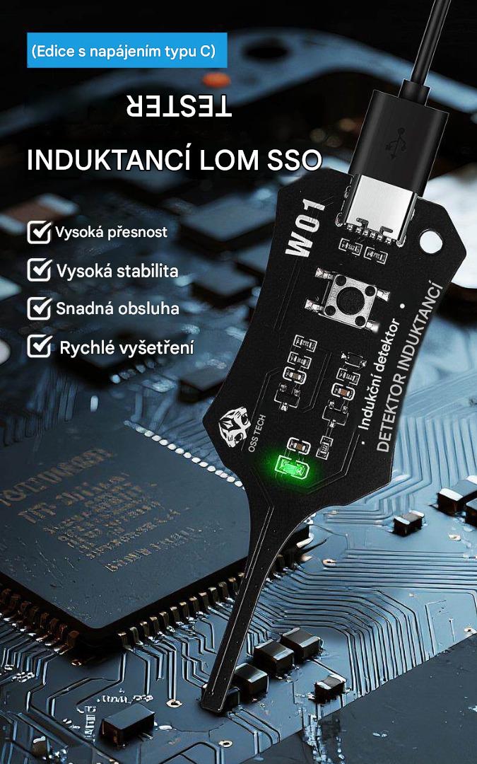 🧰🚗Tester indukčnosti OSS, přístroj pro testování oprav mobilních telefonů.