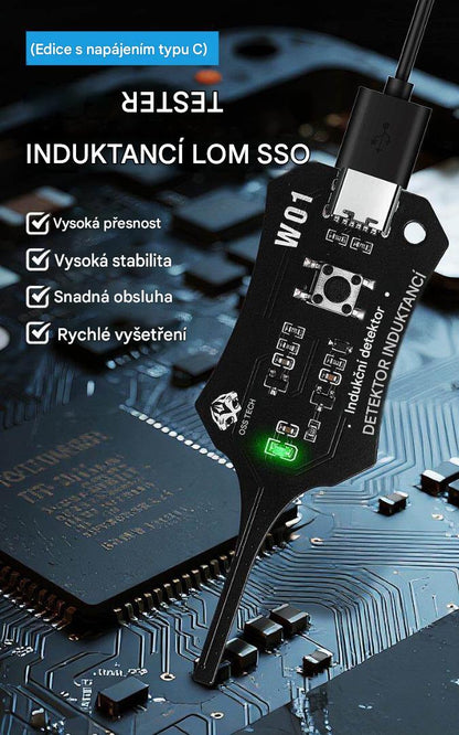 🧰🚗Tester indukčnosti OSS, přístroj pro testování oprav mobilních telefonů.