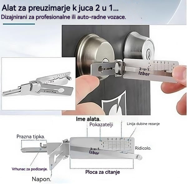 🔐Posebne ponude ovog tjedna🔑 - 49% popusta🔥Dekoder ključeva od nehrđajućeg čelika-4154221