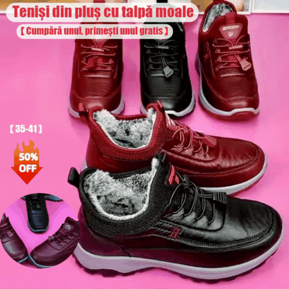 🌈⛄【35-41】Novi ženski športni čevlji, mehak podplat, udobni, iz pravega usnja, jesensko-zimski 4151774