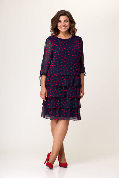 💕💕 【S-5XL】2024 Elegancka sukienka w kropki 3611775