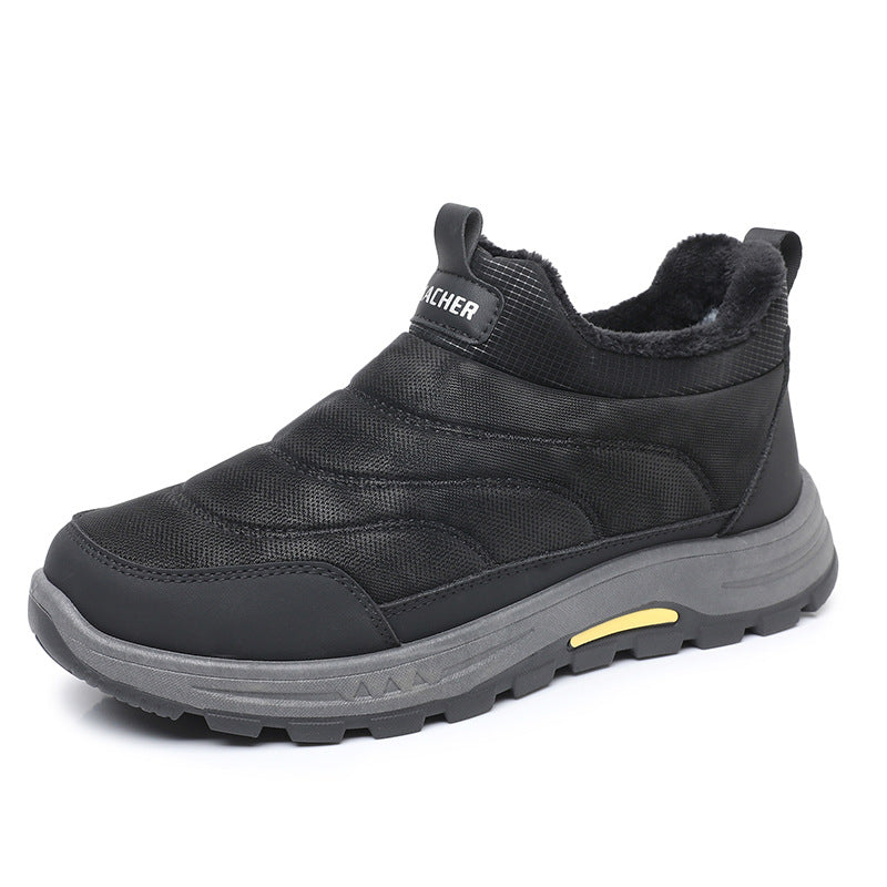【39-44】Nowe męskie buty zimowe, wykonane z ciepłej tkaniny bawełnianej, podszyte wełną i o pogrubionej konstrukcji. 4179558