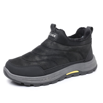 【39-44】Nowe męskie buty zimowe, wykonane z ciepłej tkaniny bawełnianej, podszyte wełną i o pogrubionej konstrukcji. 4179558