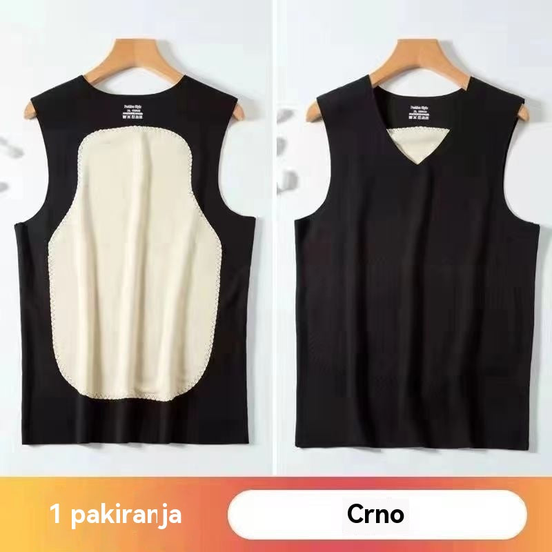 😍🔥【Kupte jeden, druhý dostanete zdarma】Nová pánská termo vesta ve stylu roku 2026, pohodlná a všestranná, odolná proti žmolkům a tvaru.-4189386