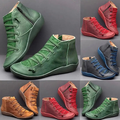 😍 Poslední den – sleva 50 % 🥾【35–43】Nové dámské ležérní kotníkové boty ✅ doprava zdarma