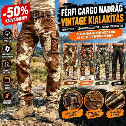 ⏳ AZ AKCIÓ UTOLSÓ NAPJA! 50% kedvezmény!🔥 Férfi taktikai katonai nadrág – szélálló és hőtartó.