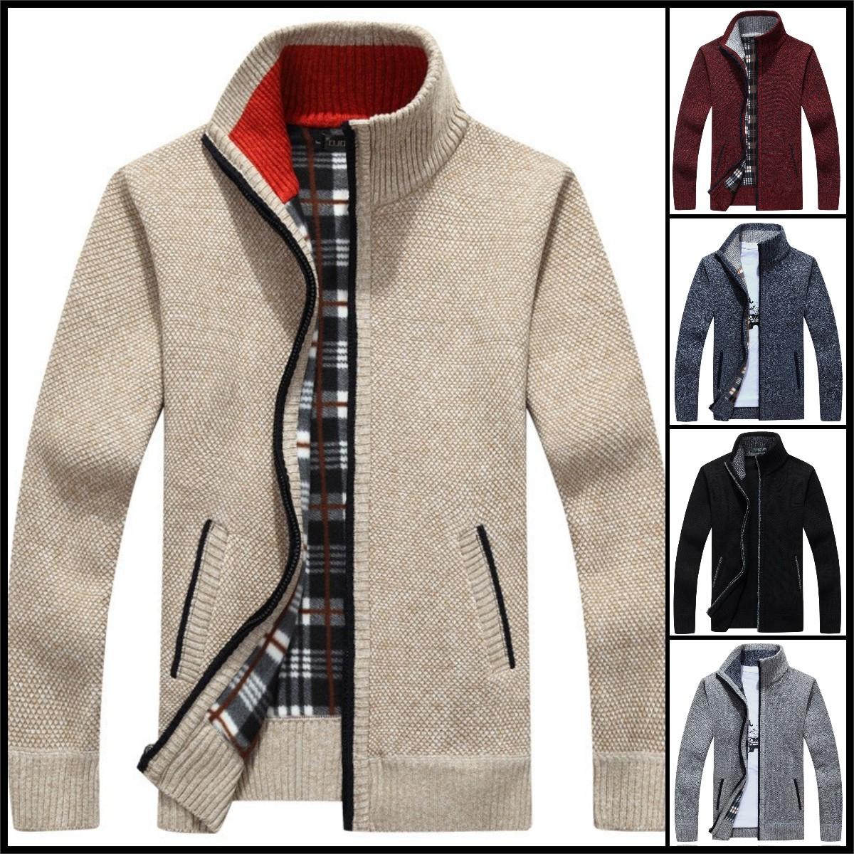 🔥【M~3XL】2025 męski sweter oversize z luźnym zamkiem-4145996
