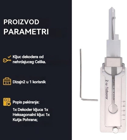 🔐Posebne ponude ovog tjedna🔑 - 49% popusta🔥Dekoder ključeva od nehrđajućeg čelika-4154221
