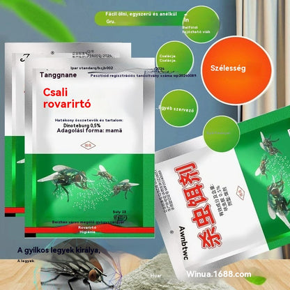 🦟【10 zacskó】Varázslatos rovarriasztó eszköz gazdaságok számára, egy csomag fél évig is kitart