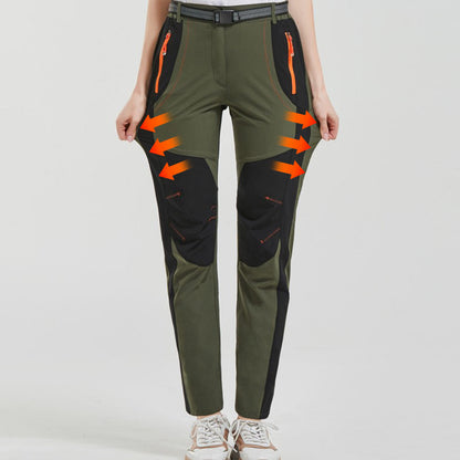 【💥Wysoka jakość】【S-5XL】Męskie spodnie trekkingowe, miękkie, wodoodporne, wiatroszczelne, oddychające, ciepłe i grube, wykonane z polaru, idealne do uprawiania sportów na świeżym powietrzu.-4212300